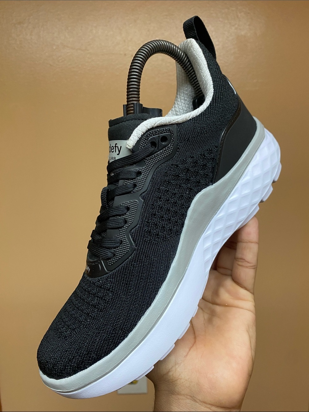Gravity Defyer G-Defy XLR8 Women’s Running Sneakers “Black White Silver” Size 7 - Picture 9 of 17